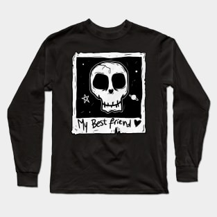 Halloween Skull Long Sleeve T-Shirt